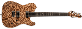 ESP USA  TE-II Hardtail Snakeskin 4/10 made  6-String Electric Guitar