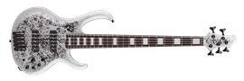 IBANEZ  25th Anniversary BTB25TH5  5-string Electric Bass Guitar - Silver Blizzard Matte
