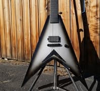 Dean USA Vengeance V Silverburst 6-String Electric Guitar