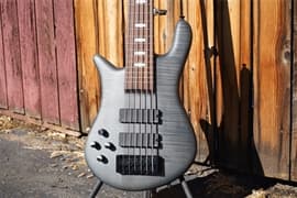 Spector  EURO6LXMBKSLH	Euro6LX Black Stain Matte - Left Handed  6-String Electric Bass Guitar