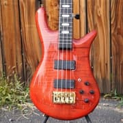 Spector  Euro 4 LT Rudy Sarzo Signature  Scarlett Red 4-String Electric Bass Guitar