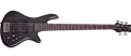 Schecter DIAMOND SERIES Stiletto Studio-5    See Thru Black Satin   5-String Electric Bass Guitar