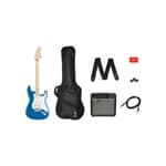 Squire Affinity Stratocaster HSS Pack, Maple Neck, Lake Placid Blue