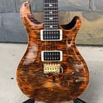 PRS Custom 24, 10 Top Orange Tiger 2023 Model