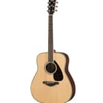 Yamaha FG830 Solid Spruce Top, Rosewood Back and Sides, Natural