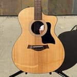 Taylor 114ce-S Grand Auditorium Sapele Acoustic Elecrtric Guitar with Gig Bag