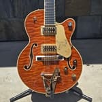 Gretsch Limited Edition Falcon Center Block Jr. with Bigsby® Quilted Maple, Ebony Fingerboard, Roundup