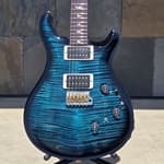 PRS Custom 24 Piezo - 10 Top Cobalt Smokeburst