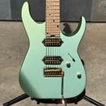 Used 2021 Angel Vivaldi Signature Pro-Mod DK24-7 Nova, Maple Fingerboard, Satin Sage Green