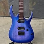 Ibanez RGA42FM Electric, Blue Lagoon Burst Flat