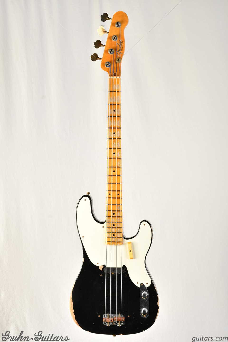 2022 Fender Custom Shop Limited 51 Precision Bass Heavy Relic - Aged Black