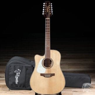 Takamine Takamine GD74CE-12ULH Unison 12-String Left-Handed Guitar w/ Gigbag – Natural