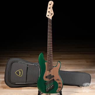 Dingwall Guitars Dingwall SP1 5-String Bass – Gloss Dark Candy Green