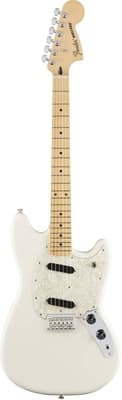 Fender Mustang Maple Fingerboard Olympic White