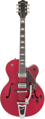 Gretsch G2420T Streamliner Hollow Body with Bigsby, Laurel Fingerboard, Broad’Tron BT-2S Pickups, Candy Apple Red