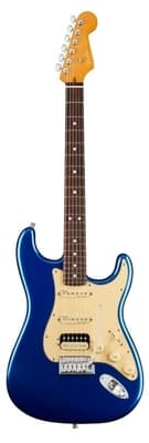Fender American Ultra Stratocaster Rosewood Fingerboard HSS Cobra Blue