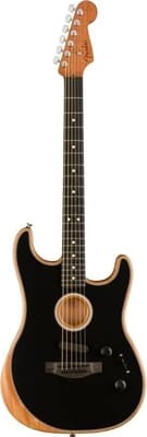 Fender American Acoustasonic Stratocaster Black