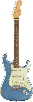 Fender Vintera Road Worn ’60s Stratocaster Pau Ferro Fingerboard Lake Placid Blue