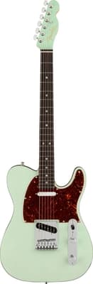 Fender Ultra Luxe Telecaster Rosewood Fingerboard Transparent Surf Green