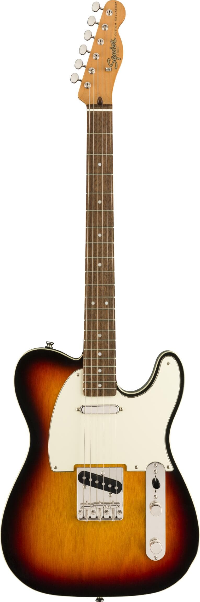 Squier Classic Vibe ’60s Custom Telecaster Laurel Fingerboard 3-Color Sunburst