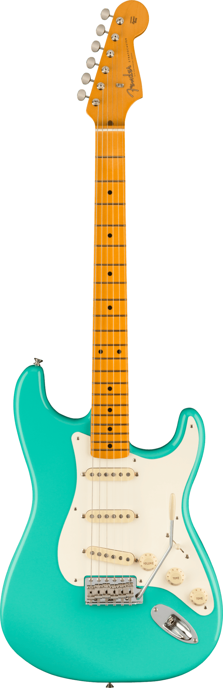 Fender American Vintage II 1957 Stratocaster Maple Fingerboard Sea Foam Green