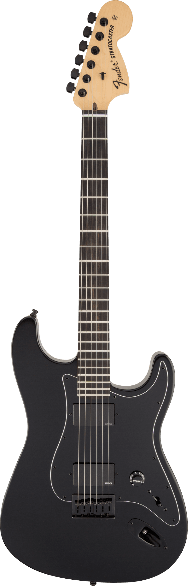 Fender Jim Root Stratocaster Ebony Fingerboard Flat Black
