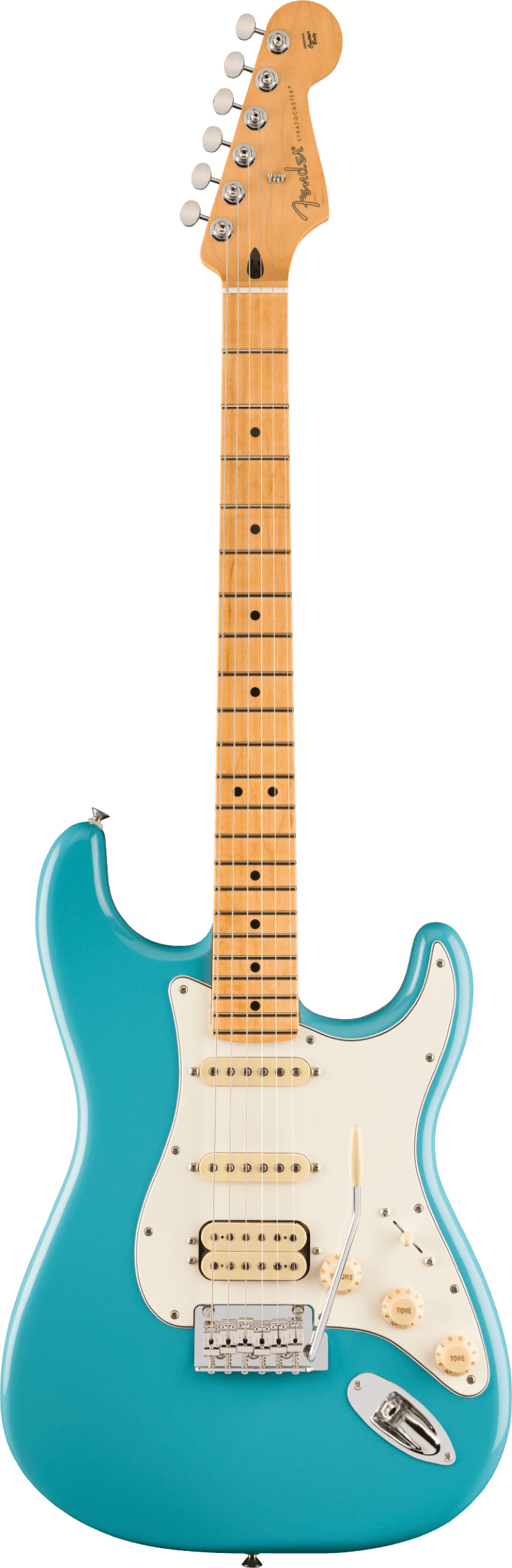 Fender Player II Stratocaster HSS, Maple Fingerboard, Aquatone Blue