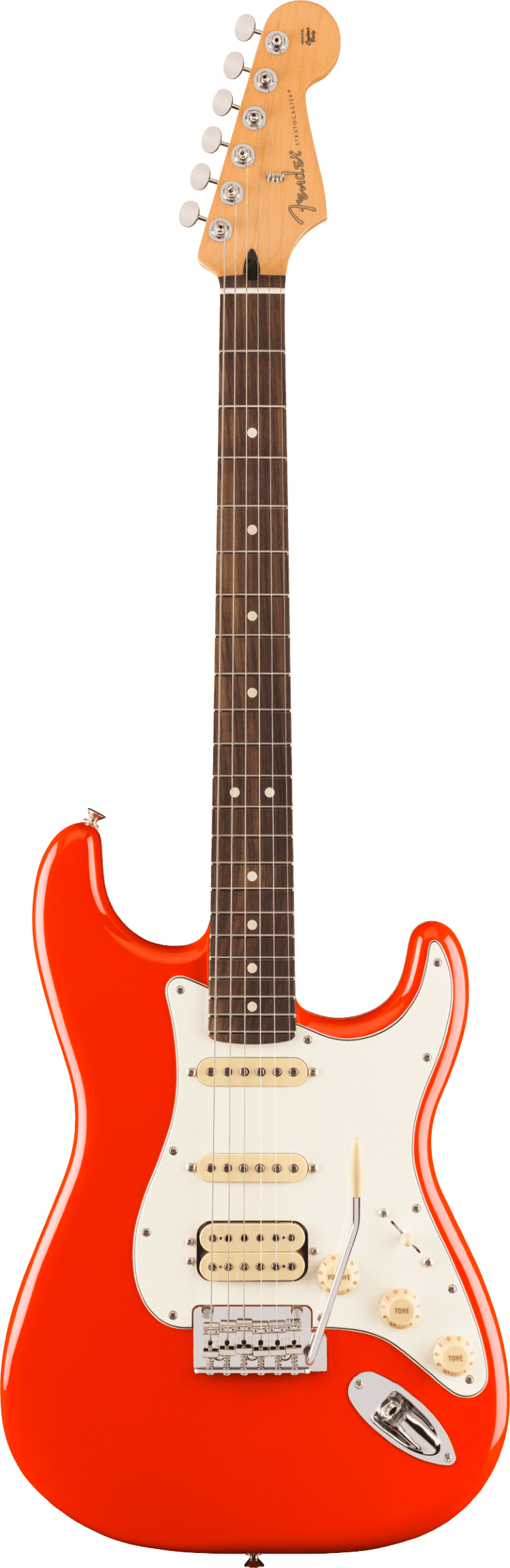 Fender Player II Stratocaster HSS, Rosewood Fingerboard, Coral Red
