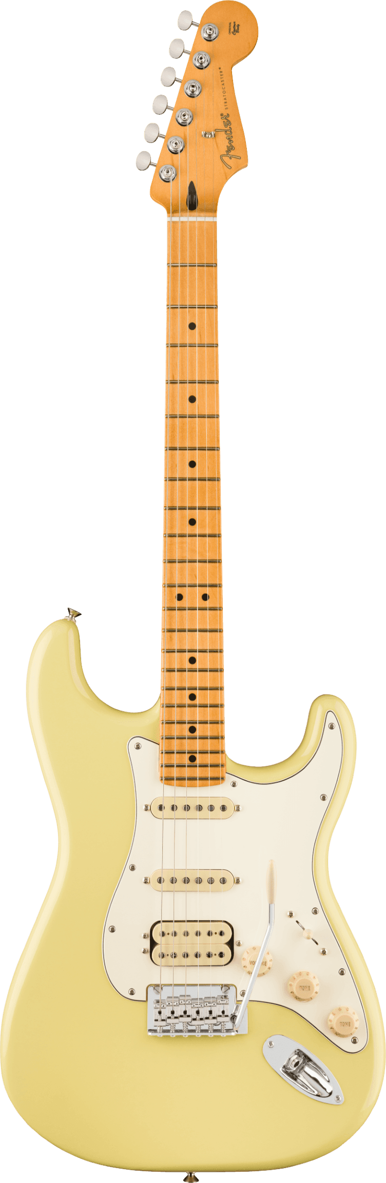 Fender Player II Stratocaster HSS, Maple Fingerboard, Hialeah Yellow