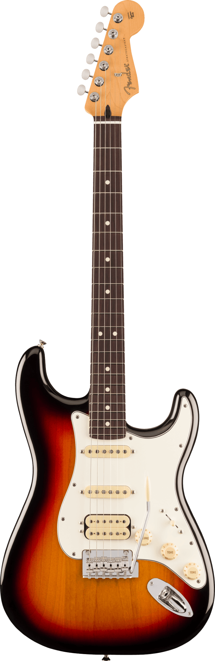 Fender Player II Stratocaster HSS, Rosewood Fingerboard, 3-Color Sunburst