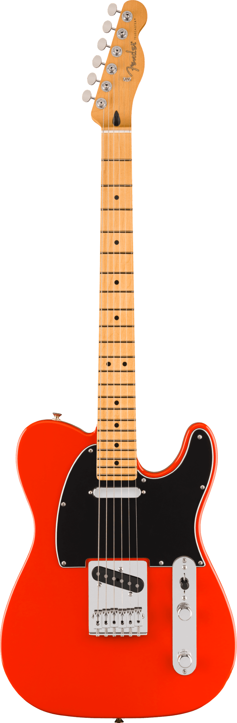 Fender Player II Telecaster, Maple Fingerboard, Coral Red