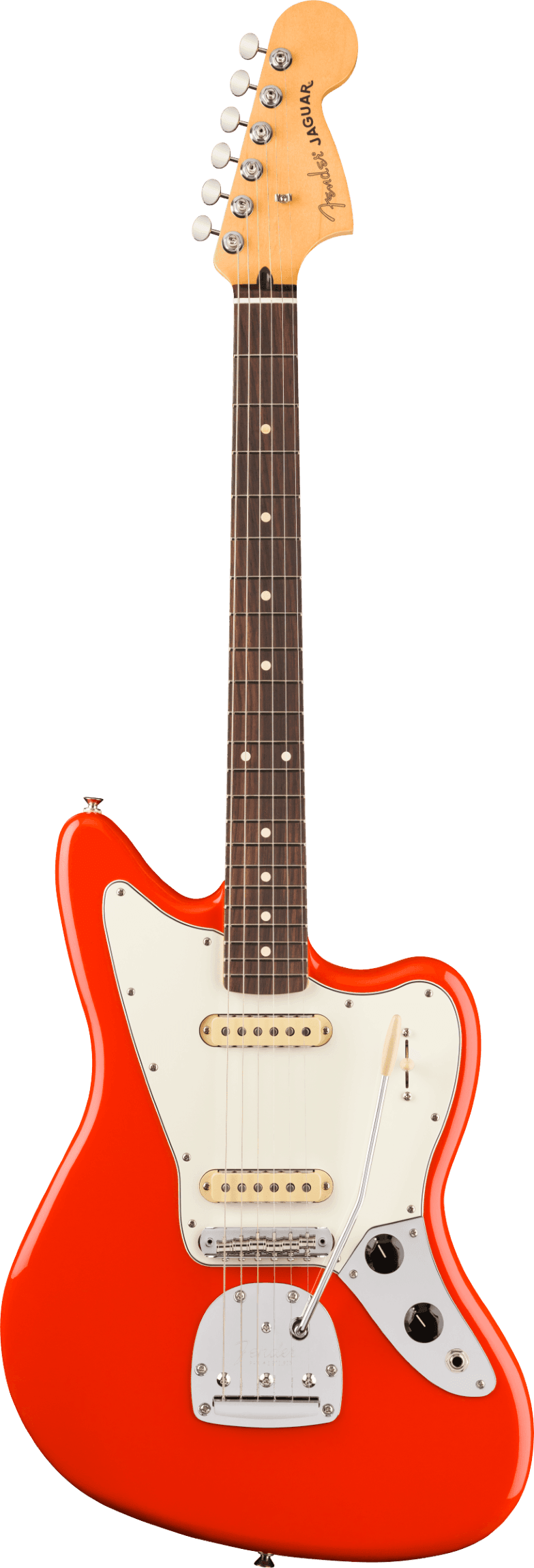 Fender Player II Jaguar, Rosewood Fingerboard, Coral Red