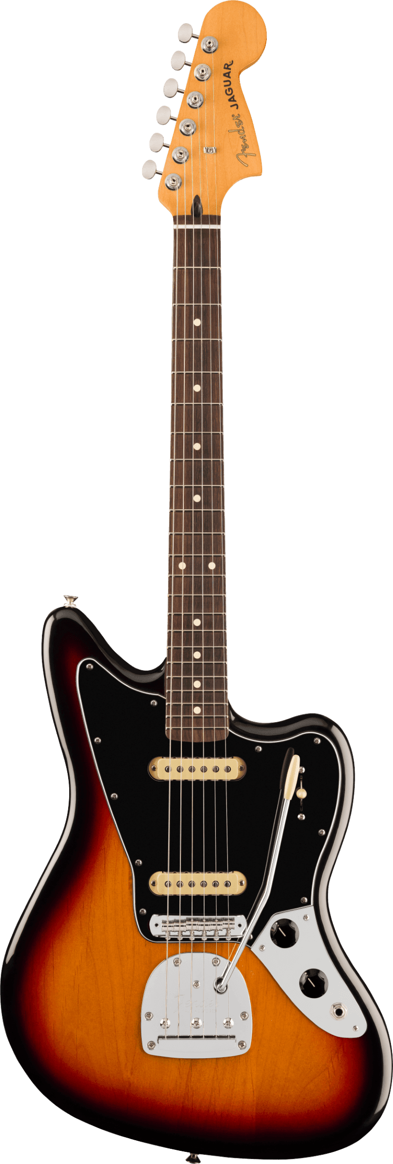 Fender Player II Jaguar, Rosewood Fingerboard, 3 Color Sunburst