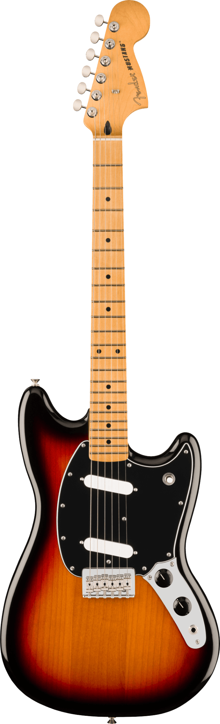 Fender Player II Mustang, Maple Fingerboard, 3-Color Sunburst
