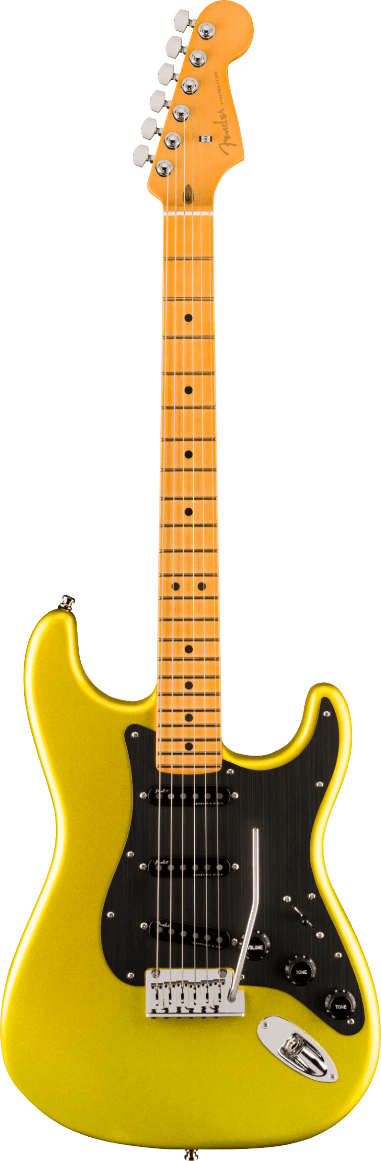 Fender American Ultra II Stratocaster, Maple Fingerboard, Solar Flare