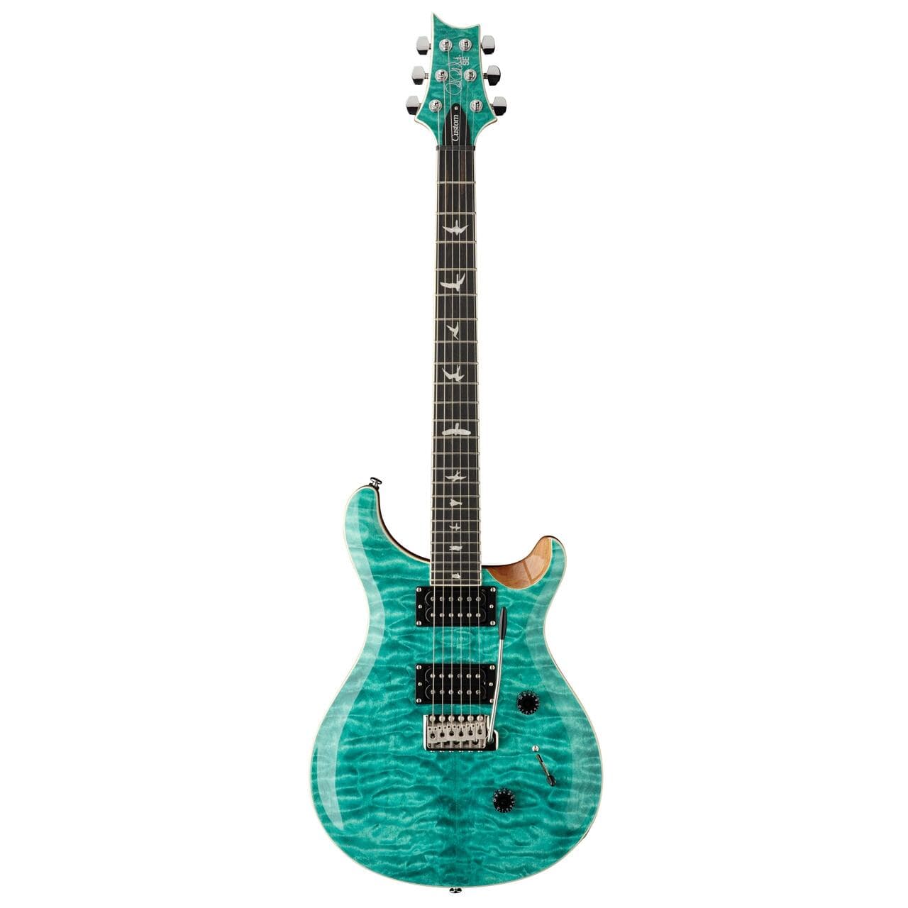 PRS Paul Reed Smith SE Custom 24 Quilt – Turquoise