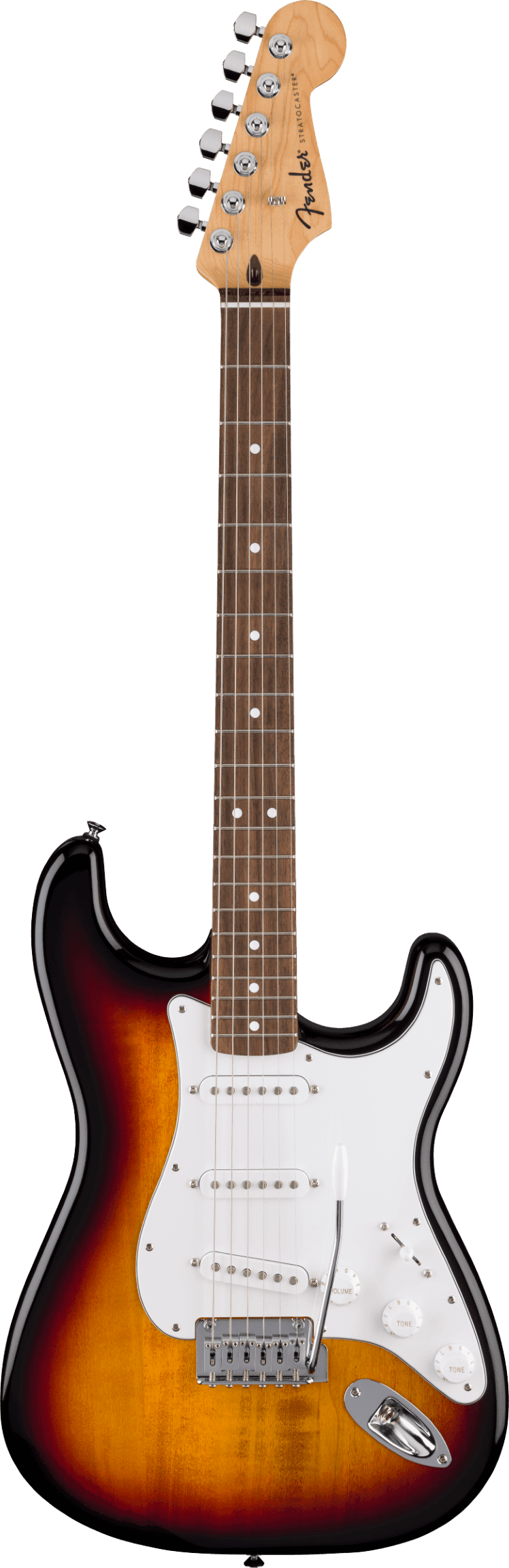 Fender Standard Series Stratocaster, Laurel Fingerboard, 3-Colour Sunburst