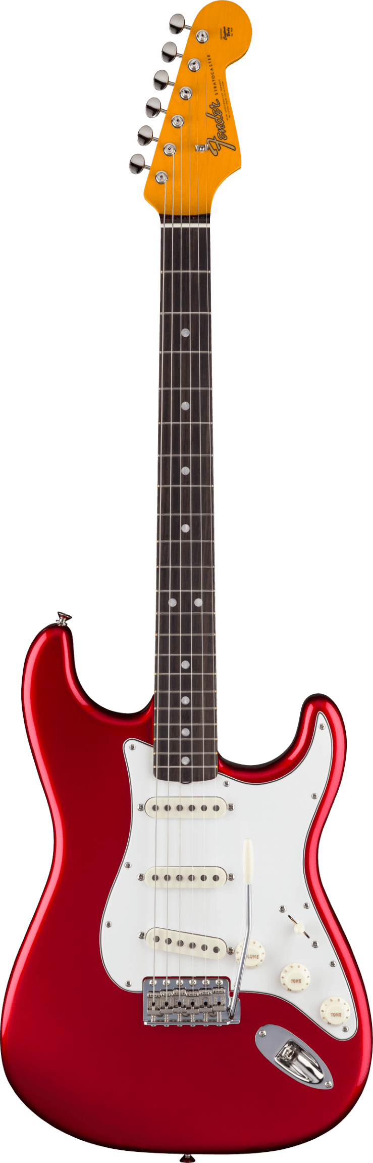 Fender American Vintage II 1965 Stratocaster, Round-Lam Rosewood Fingerboard, Candy Apple Red