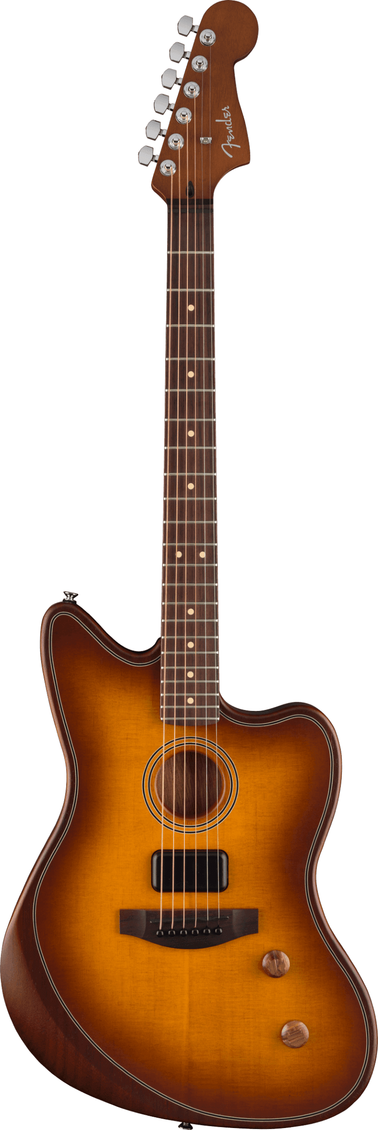 Fender Acoustasonic Standard Jazzmaster, Honey Burst