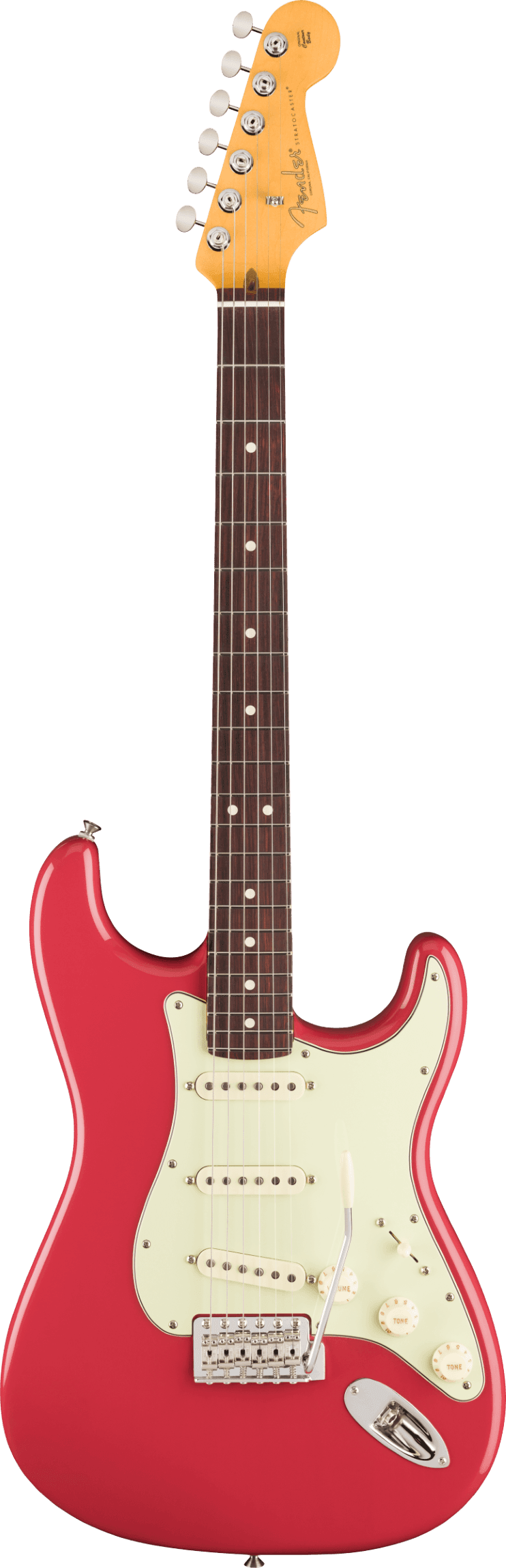 Fender American Professional Classic Stratocaster, Rosewood Fingerboard, Faded Dakota Red