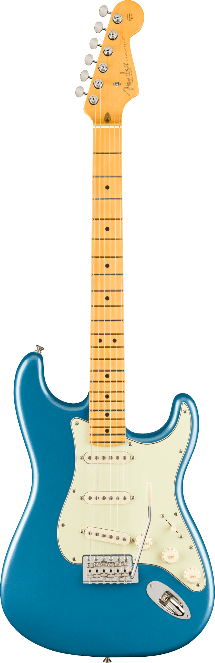 Fender American Professional Classic Stratocaster, Maple Fingerboard, Faded Lake Placid Blue