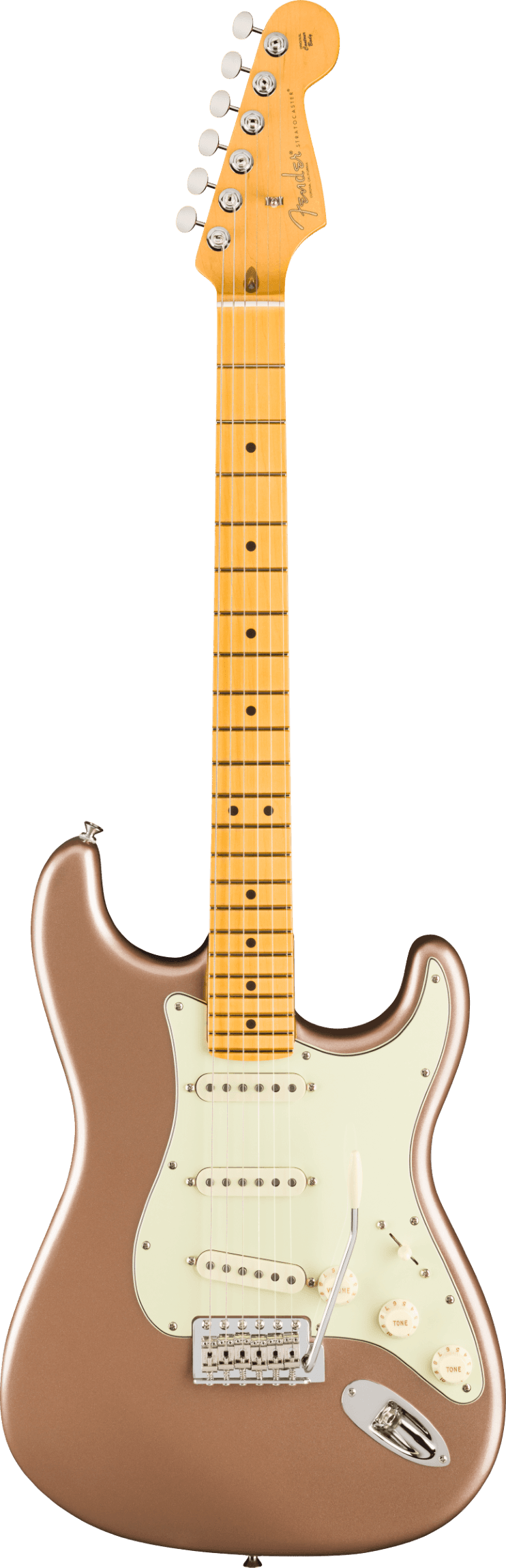 Fender American Professional Classic Stratocaster, Maple Fingerboard, Faded Firemist Gold