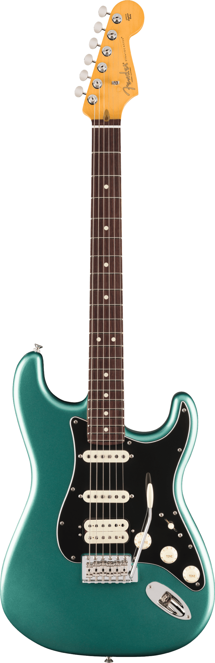 Fender American Professional Classic Stratocaster HSS, Rosewood Fingerboard, Faded Sherwood Green Metallic