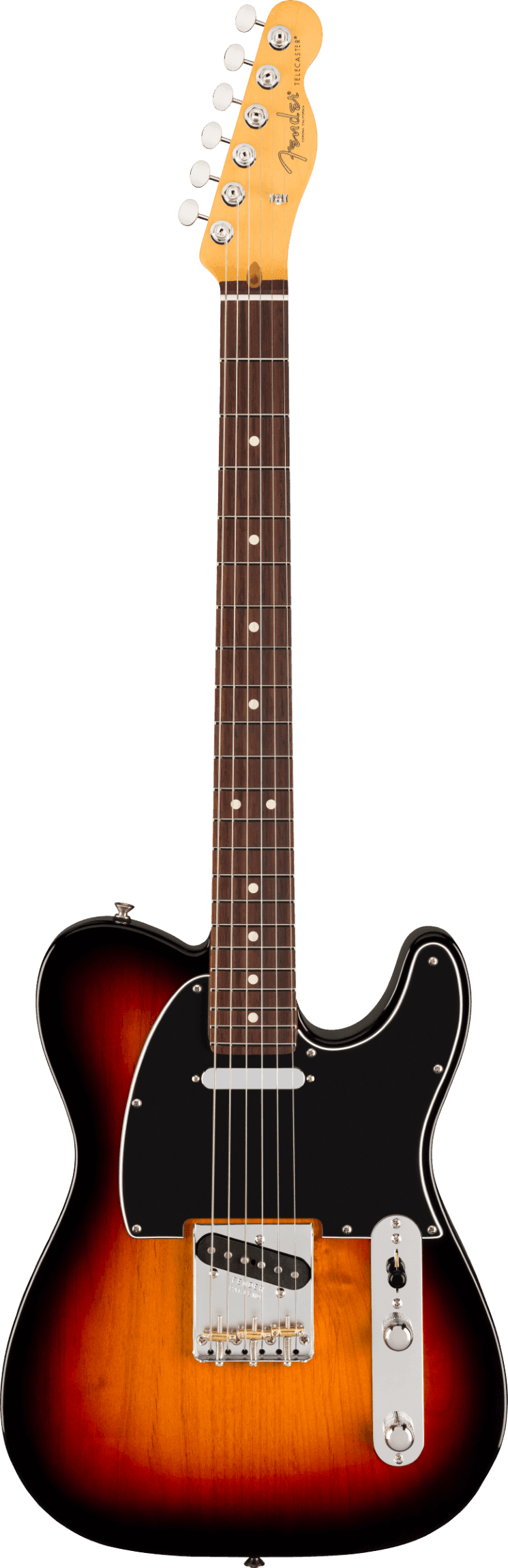 Fender American Professional Classic Telecaster, Rosewood Fingerboard, 3-Color Sunburst