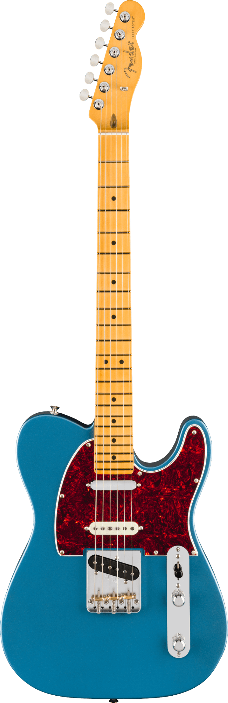 Fender American Professional Classic Telecaster SSS, Maple Fingerboard, Faded Lake Placid Blue