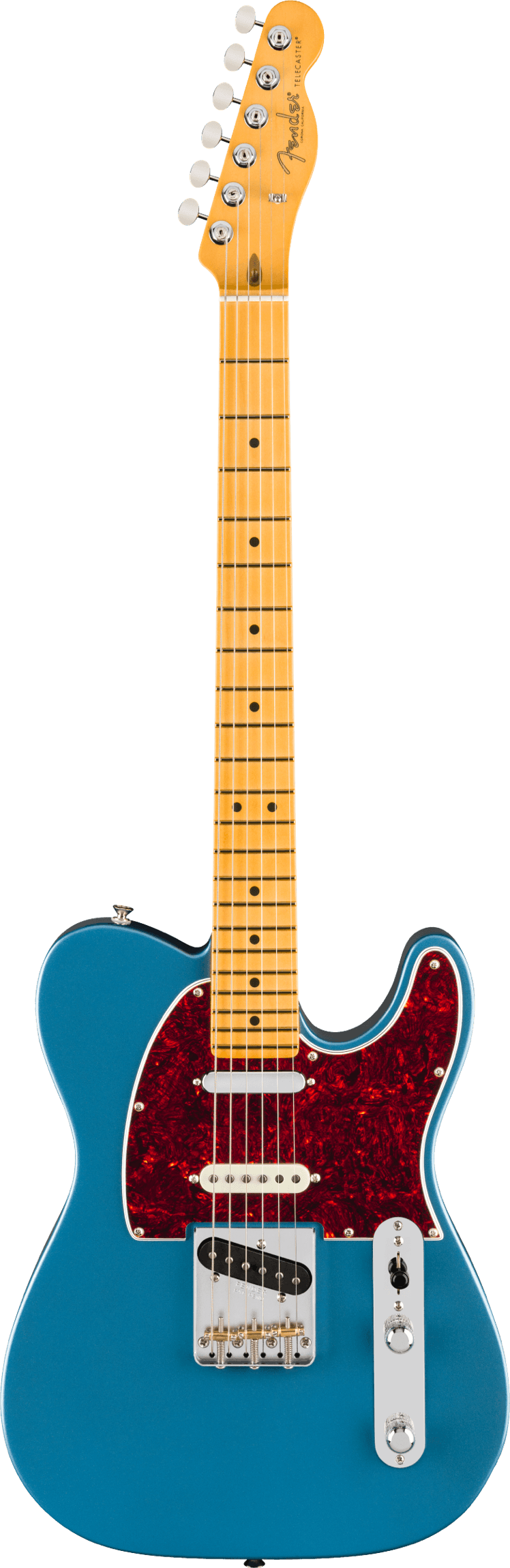 Fender American Professional Classic Telecaster SSS, Maple Fingerboard, Faded Lake Placid Blue