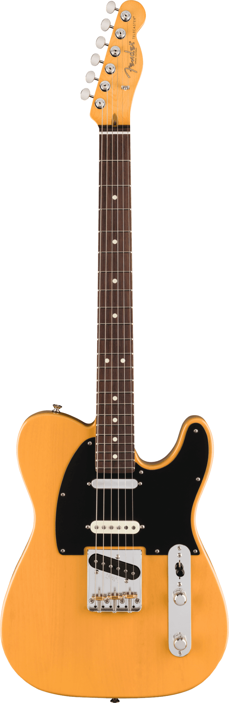 Fender American Professional Classic Telecaster SSS, Rosewood Fingerboard, Butterscotch Blonde