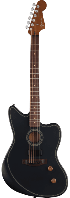 Fender Acoustasonic Standard Jazzmaster, Black