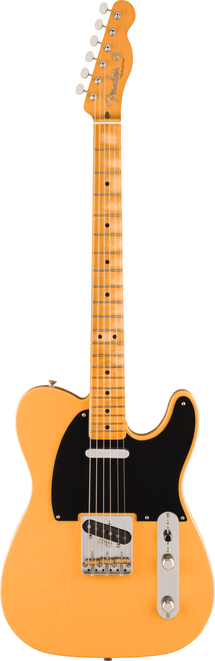 Fender 75th Anniversary Vintera Road Worn 1951 Telecaster, Maple Fingerboard, Butterscotch Blonde