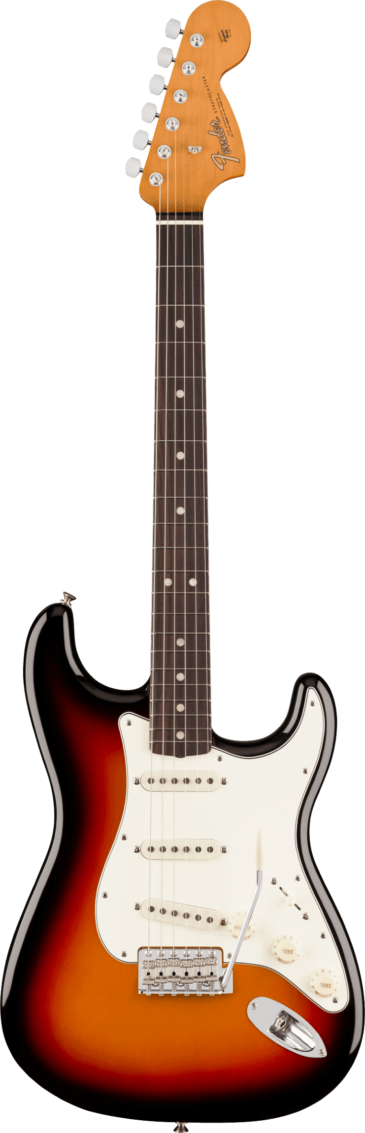 Fender Vintera III Late ’60s Stratocaster, Rosewood Fingerboard, 3-Color Sunburst